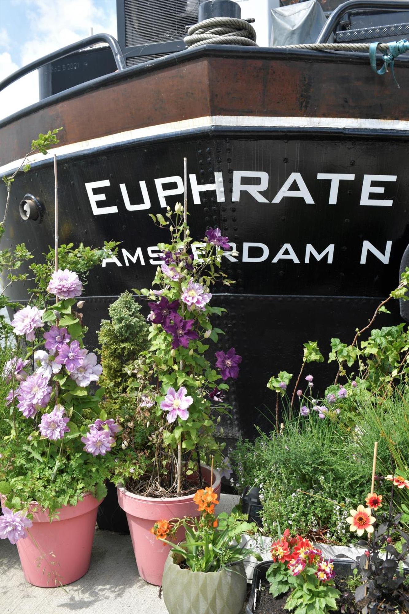 Euphrate Houseboat Hotel Amsterdam Luaran gambar